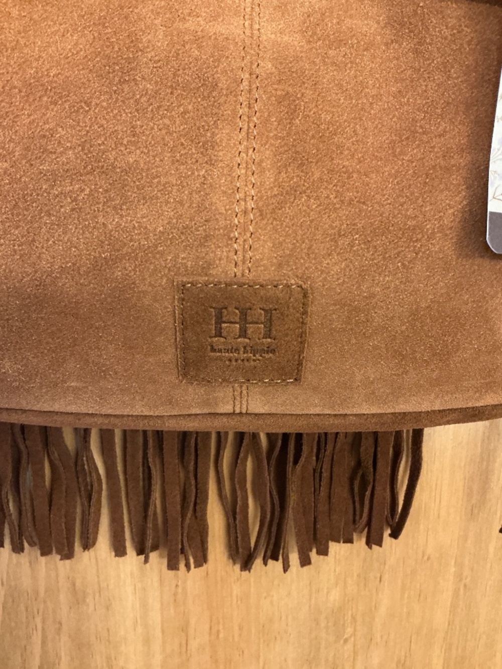 New Haute Hippie Suede w/Fringe - Picture 2 of 7
